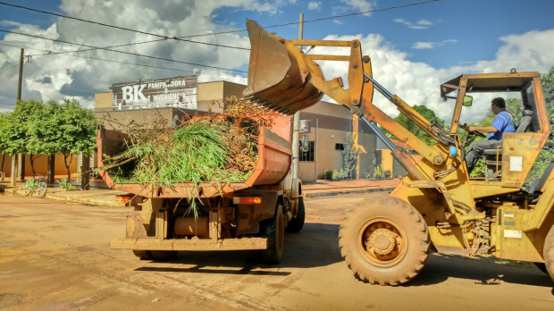Nova Alvorada do Sul retira mais de 340 caçambas de entulhos Já foram retiradas mais de 340 cargas de entulhos das ruas da cidade e terrenos baldios.