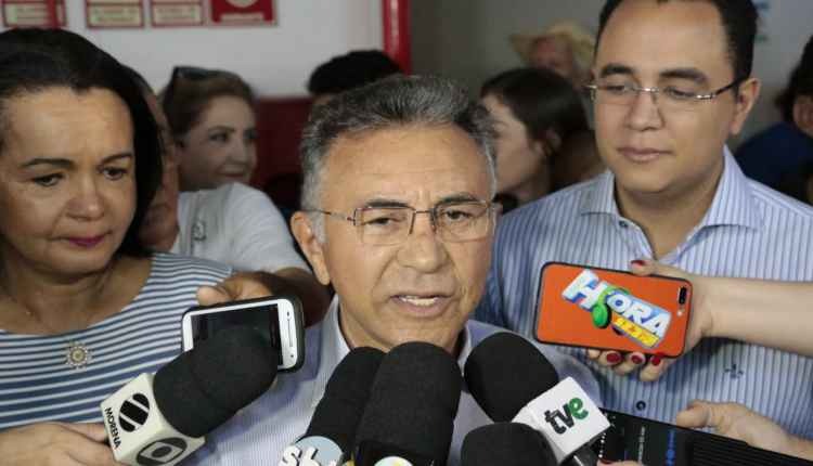 Odilon de Oliveira promete pedido de desfiliação ao diretório nacional do PDT Odilon de Oliveira em coletiva de imprensa Foto: Minamar Júnior | Jornal Midiamax