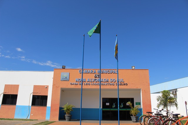 Câmara Municipal de Vereadores de Nova Alvorada do Sul. Foto Correio do MS