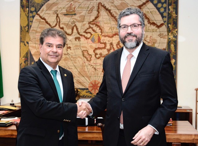 Ministro das Relações Exteriores estuda instalação de escritório do Itamaraty em MS Ministro das Relações Exteriores estuda instalação de escritório do Itamaraty em MS