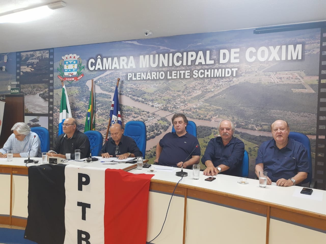 Neno Razuk participa de convenção do PTB em Coxim e reúne 200 pessoas