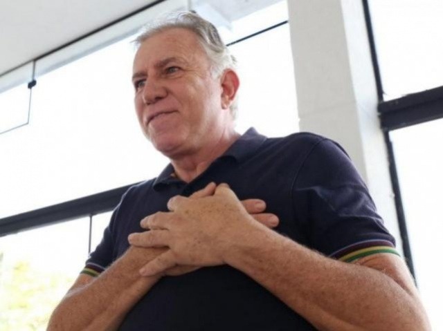 Condenados na Lama Asfáltica, STF mantém prisões de Giroto e cunhado Edson Giroto, durante entrevista na Justiça Federal em maio. (Foto: Paulo Francis)