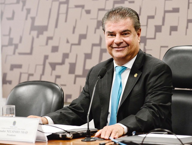 Senador Nelsinho Trad consegue liberação de R$ 3 milhões para obras do Anhanduí. fotos: Sheyla Leal