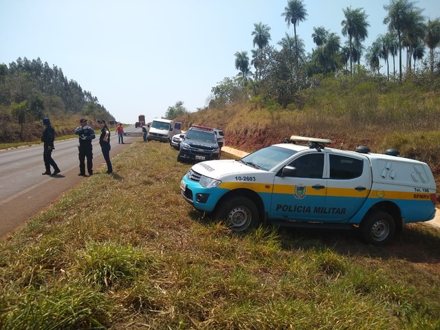Pescador encontra cadáver e informa Policiais Militares Rodoviários Pescador encontra cadáver e informa Policiais Militares Rodoviários