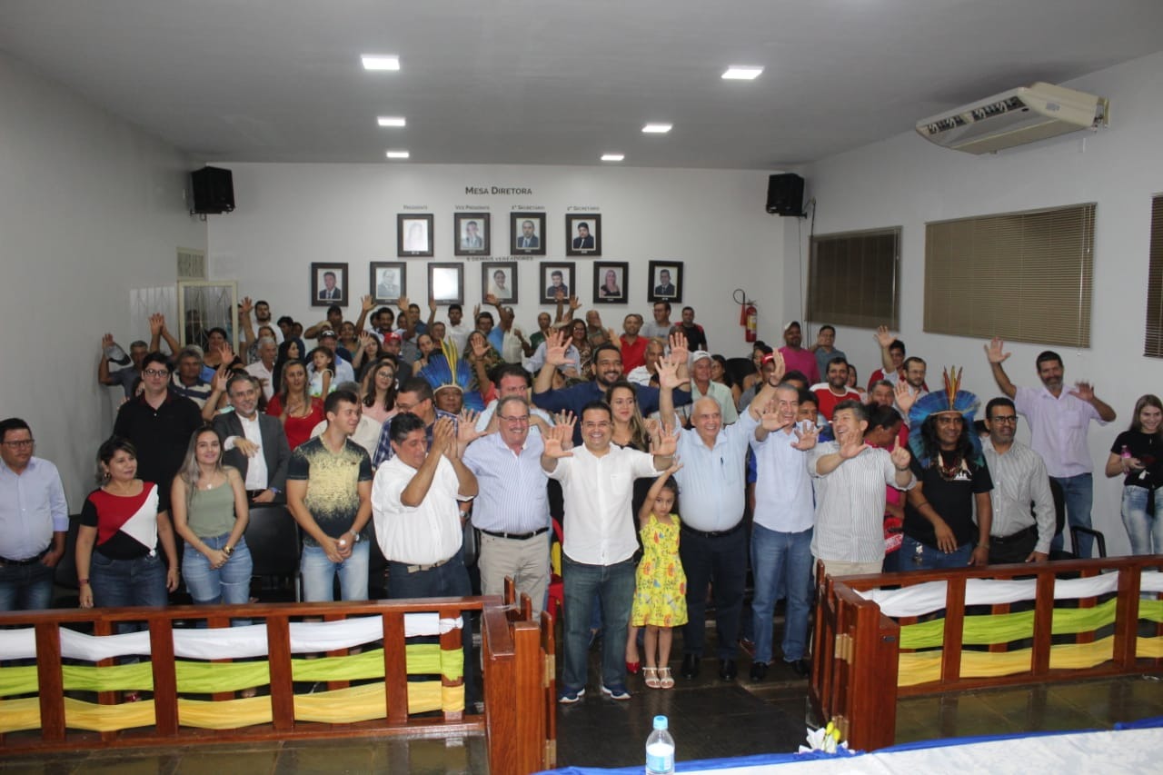 Andrezão é oficializado pré-candidato a prefeito de Itaporã Andrezão é oficializado pré-candidato a prefeito de Itaporã