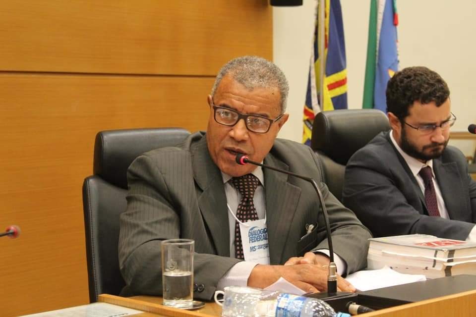 Delegado Elias Pereira no Seminário Regional do Novo Código de Processo Penal. Foto: Leandro Medina