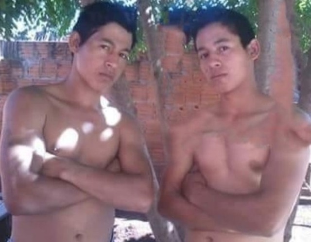 Jackson e Jeferson em foto de arquivo da família. Foto: Rio Brilhante em Tempo Real.