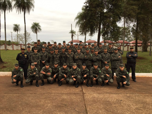 Subtenente Severo e pelo Cabo Stegun do DOF qualificou cerca de 40 militares do 17º RCMec 