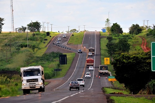 Duplicação da BR-163 não é mais necessária, diz CCR Concessionária abandonou a obra de duplicação há mais de dois anos, após ter pedido de revisão do contrato negado - Foto: Foto: Valdenir Rezende / Correio do Estado