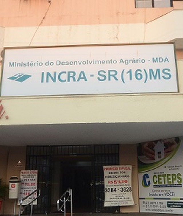 MPF/MS consegue bloqueio de bens de ex-superintendentes do Incra MPF/MS consegue bloqueio de bens de ex-superintendentes do Incra