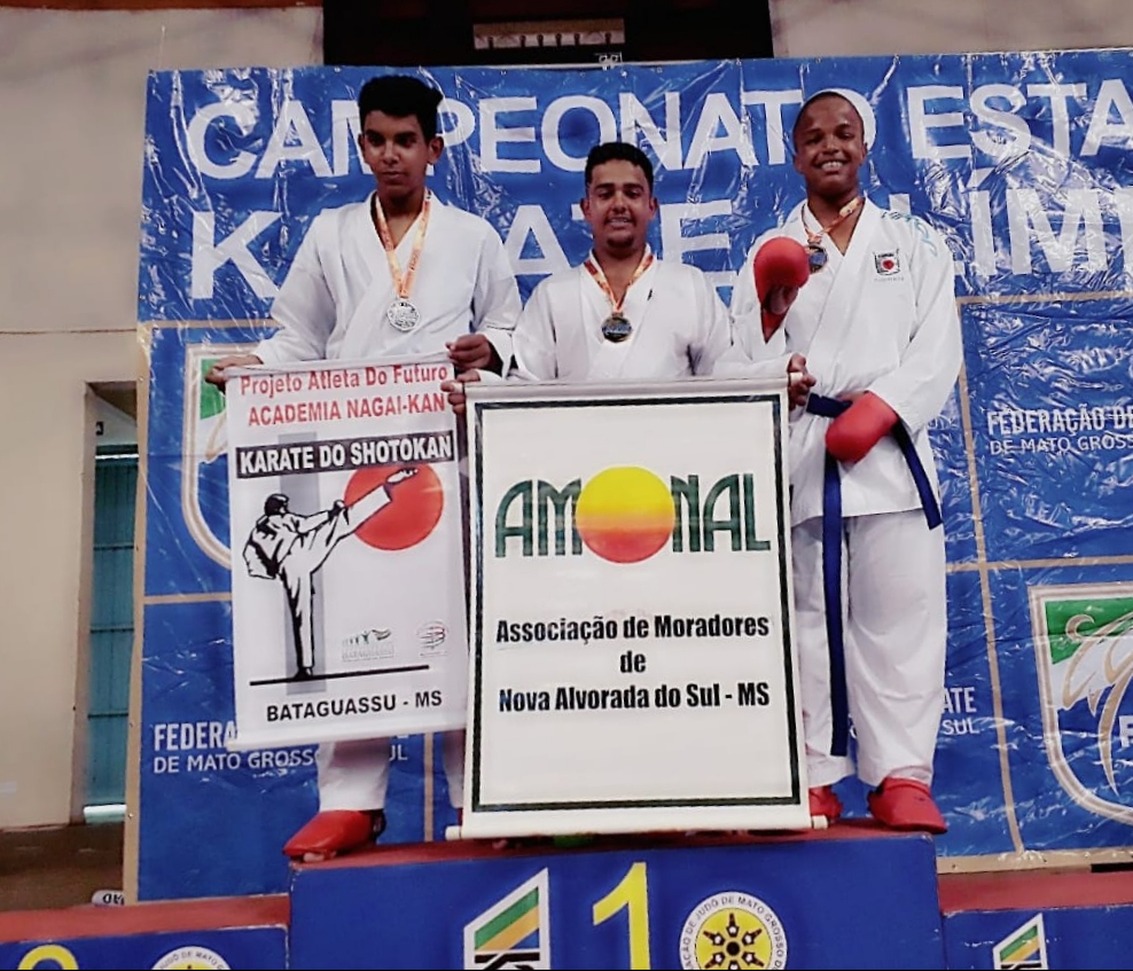 Sem patrocínio, bicampeão de karatê de Nova Alvorada do Sul, corre risco de ficar fora do Campeonato Brasileiro