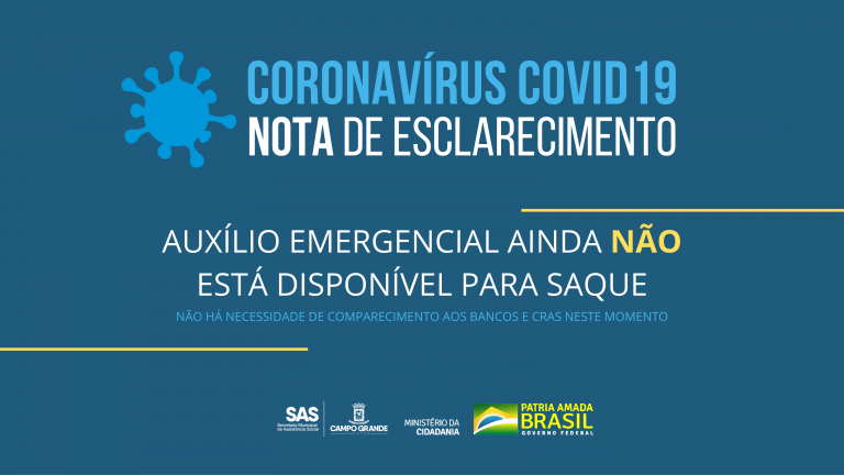 Auxílio emergencial ainda não está disponível para saque Auxílio emergencial ainda não está disponível para saque