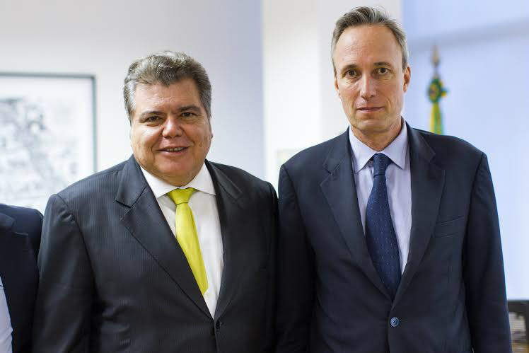 Banco Mundial apoiará projetos no Cerrado *Sarney Filho e Raiser:* Foto:/ Foto: Gilberto Sorares/MMA