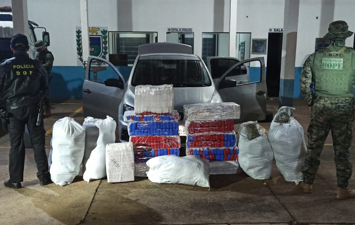 Mulheres são presas pelo DOF e BOPE por Tráfico de Drogas durante a Operação Hórus