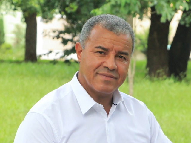 Delegado Elias presidente do Diretório Municipal do Partido Trabalhista Brasileiro - PTB e pré-candidato a prefeito. Foto Thays Rodrigues.