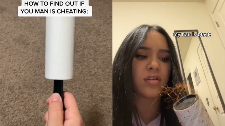 Mulher descobre que foi traída ao limpar o carpete