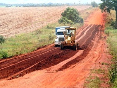 Rodovia MS-278 deverá ser pavimentada. (Ilustrativa)