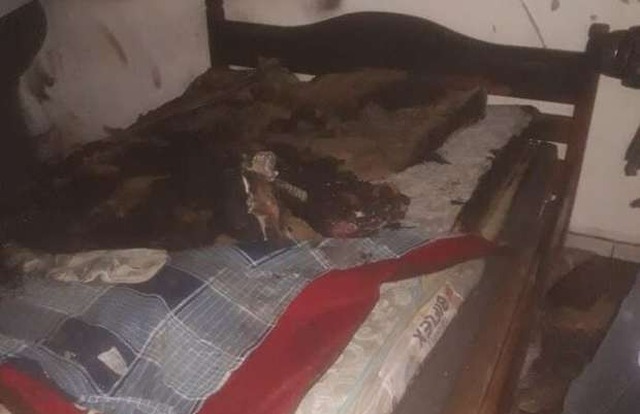 Queimada pelo marido morre na Santa Casa Queimada pelo marido morre na Santa Casa