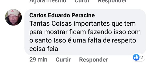 Máscara em estátua gera onda de críticas ao prefeito de Nova Alvorada do Sul