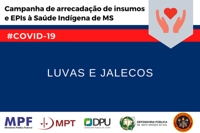 Campanha alcança a marca de 47,3 mil EPIs arrecadados. Foco agora está na arrecadação de luvas e jalecos Campanha alcança a marca de 47,3 mil EPIs arrecadados. Foco agora está na arrecadação de luvas e jalecos