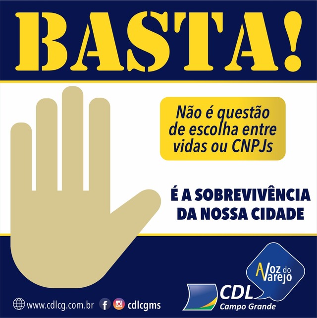 Basta! Não é uma questão de escolha entre vidas e CNPJs