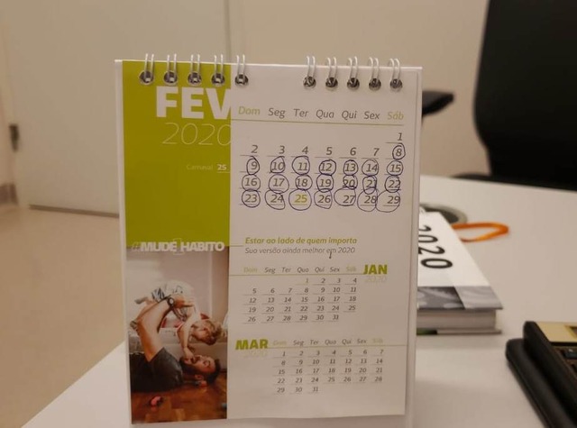 Sérgio, que contava os dias sem fumar em calendário, diz que família foi a força para suspender cigarro Sérgio, que contava os dias sem fumar em calendário, diz que família foi a força para suspender cigarro