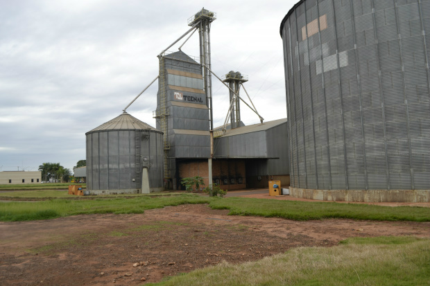 COOPERALFA oficializa implantação em Nova Alvorada do Sul Estrutura de Armazenamento tem capacidade aproximada de 200 mil toneladas.;/Foto Ronaldo Bueno