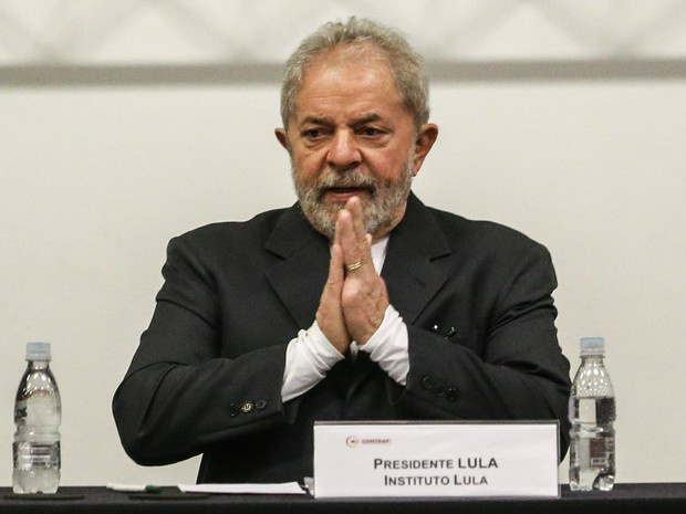 Na sexta, Lula participou, em São Paulo, de seminário que abre a Conferência Nacional dos Bancários no hotel Holiday Inn Anhembi, na zona norte da capital paulista (Foto: Gabriela Biló/Estadão Conteúdo)
