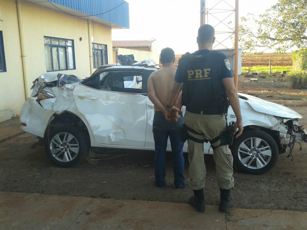 PRF prendeu 773 kg de maconha na BR 163 em Nova Alvorada do Sul Informação da PRF