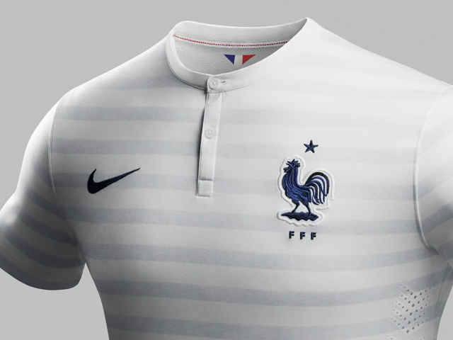 Seleção francesa lança seu segundo uniforme para Copa Seleção francesa lança seu segundo uniforme para Copa