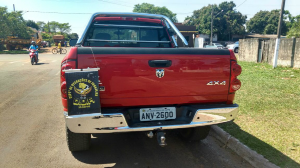 DOF apreende caminhonete com adulteração em Amambaí DOF apreende caminhonete com adulteração em Amambaí